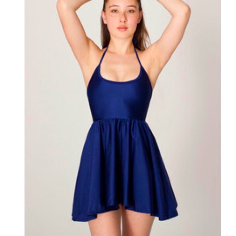 American Apparel Halter Skater Dress